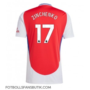 Arsenal Oleksandr Zinchenko #17 Replika Hemmatröja 2024-25 Kortärmad